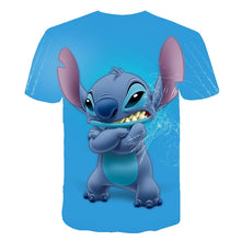 Load image into Gallery viewer, Lilo & Stitch Angry 2020 New T-shirt Kids