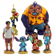 Load image into Gallery viewer, Pack Lilo & Stitch 6 Mini Action Figures Collection