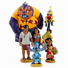 Load image into Gallery viewer, Pack Lilo & Stitch 6 Mini Action Figures Collection