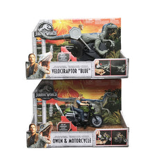 Load image into Gallery viewer, Jurassic World Velociraptor Blue and Owen Action Figure Collection