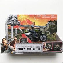 Load image into Gallery viewer, Jurassic World Velociraptor Blue and Owen Action Figure Collection