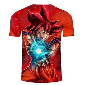 Dragon Ball Z Goku Kame Hame Ha T-Shirt Men