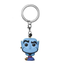 Load image into Gallery viewer, Aladdin Funko Pocket Genie and Abu Keychain