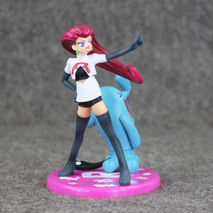 Pokemon Team Rocket Jesse Anime Figure Collection