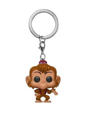 Load image into Gallery viewer, Aladdin Funko Pocket Genie and Abu Keychain