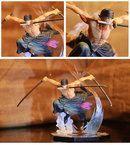 One Piece Roronoa Zoro Swords Anime Figure Collection