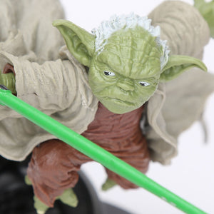 Star Wars Master Yoda Jedi Knight Fighting Action Figure Collection