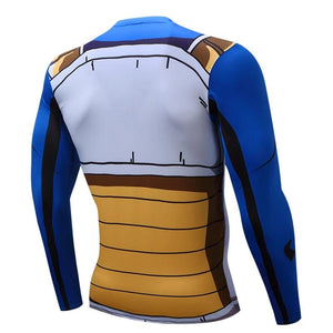 Dragon Ball Z Vegeta Short or Long T-Shirt Men