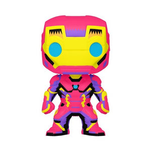 Funko Pop Marvel Black Light Iron Man Special Edition