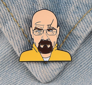 Breaking Bad Walter White Brooch Pins