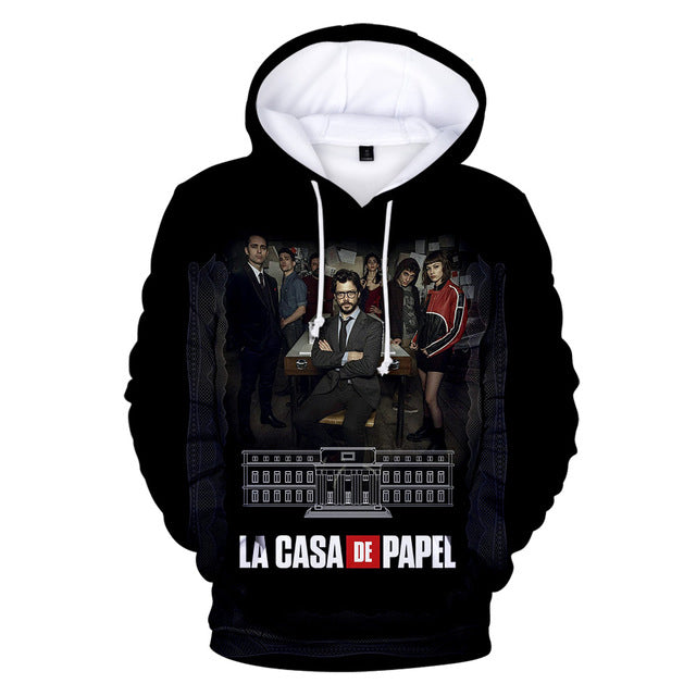 Money Heist La Casa De Papel Sweatshirt Men