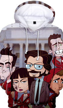 Load image into Gallery viewer, Money Heist Cartoons Sweatshirt Men