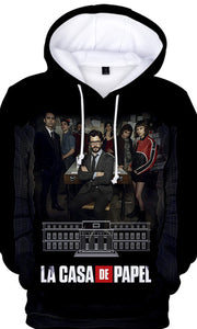 Money Heist La Casa De Papel Sweatshirt Men