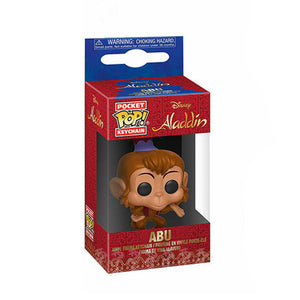 Aladdin Funko Pocket Genie and Abu Keychain