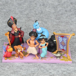 Aladdin 8 Anime Figures Model Collection - Movies