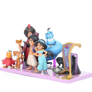 Aladdin 8 Anime Figures Model Collection - Movies