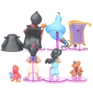 Aladdin 8 Anime Figures Model Collection - Movies