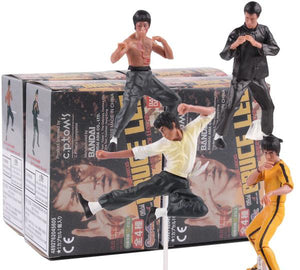 Bruce Lee  Kung Fu 4 Action Figures Collection