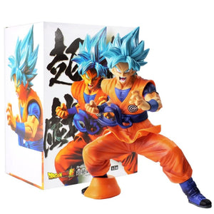 Dragon Ball Z Super Saiyan God Son Goku Anime Figure Collection - Anime