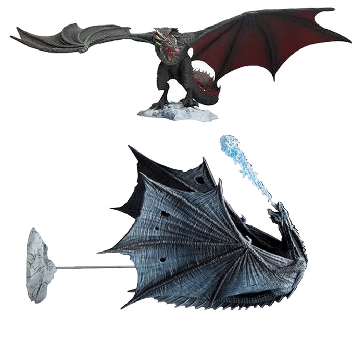 Game Of Thrones Dragons (2 Diferent Figures) Action Figures Collection