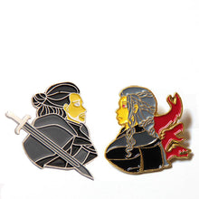 Load image into Gallery viewer, Game Of Thrones 5 Diferent Types Brooch Pins