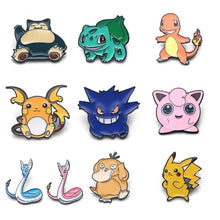 Load image into Gallery viewer, Pokemon 10 Diferent Models Brooch Pins