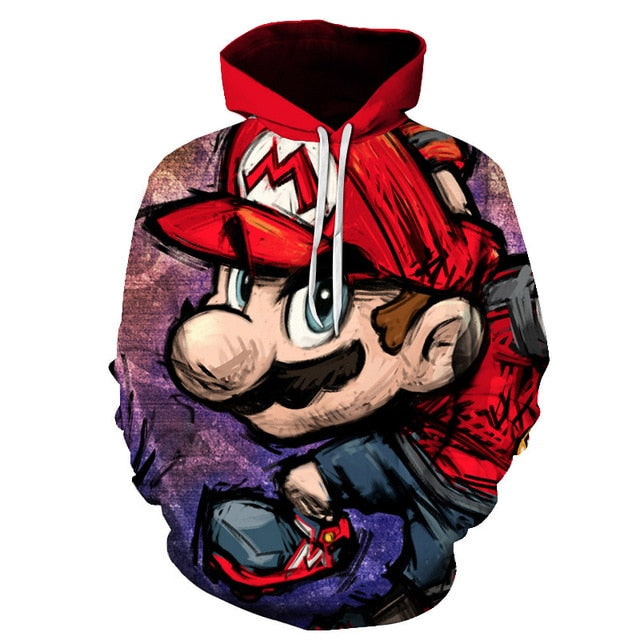 Super Mario Sweatshirt Men