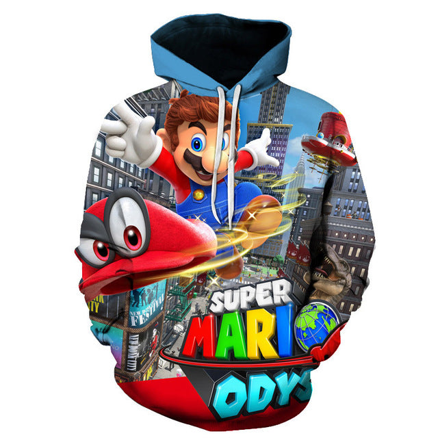 Super Mario Odyssey Sweatshirt Men