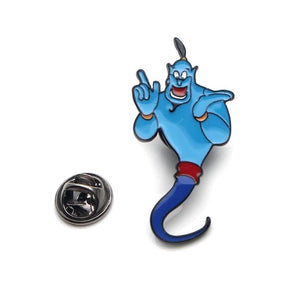 Aladdin Genie Brooch Pins