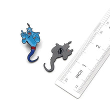 Load image into Gallery viewer, Aladdin Genie Brooch Pins