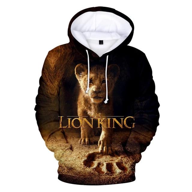 The Lion King 2019 New Film Simba Sweatshirt Men