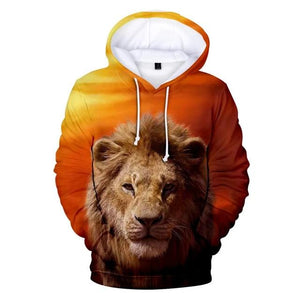 The Lion King 2019 New Film Mufasa 2 Colors Sweatshirt Men