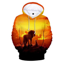 Load image into Gallery viewer, The Lion King 2019 New Film Mufasa and Simba Sweatshirt Men