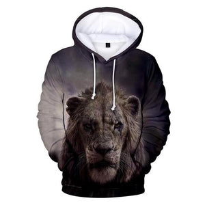 The Lion King 2019 New Film Scar Sweatshirt Men