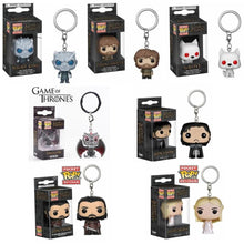 Load image into Gallery viewer, Game Of Thrones Funko Pocket 7 Diferent Types Keychain