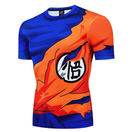 Dragon Ball Z Wu Broken Short or Long T-Shirt Men