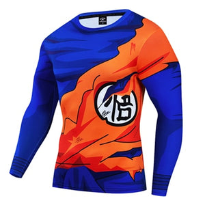 Dragon Ball Z Wu Broken Short or Long T-Shirt Men