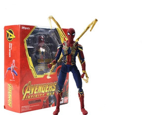 The Avengers Infinity War Spider-Man Action Figure Collection