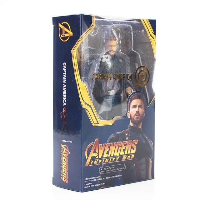 The Avengers Infinity War Captain America Action Figure Collection