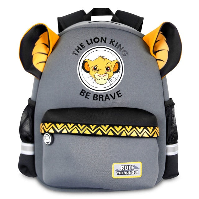 The Lion King Simba Gray Backpack Kids