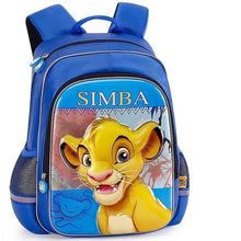 Load image into Gallery viewer, The Lion King Simba Blue Pockets Backpack Kids