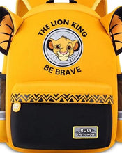 Load image into Gallery viewer, The Lion King Simba Yellow Backpack Kids