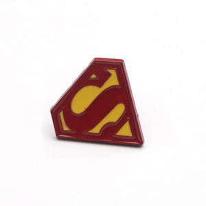 Superhero Logos 3 Diferent Types Brooch Pins