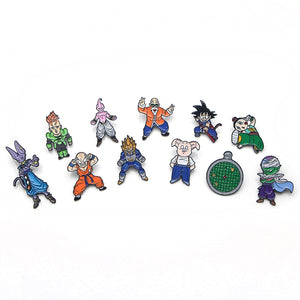 Dragon Ball Z 15 Diferent Models Brooch Pins