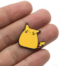 Load image into Gallery viewer, Pokemon Pikachu and Raichu Brooch Pins