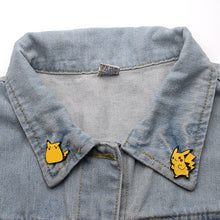 Load image into Gallery viewer, Pokemon Pikachu and Raichu Brooch Pins