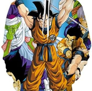 Dragon Ball Z Goku and Friends Sweatshirt Men