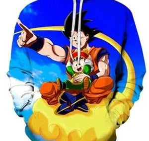 Dragon Ball Z Goku and Gohan Sweatshirt Men