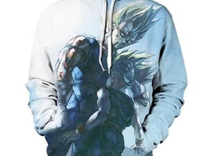 Dragon Ball Z Vegeta and Trunks Saiyan Sweatshirt Men