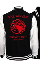 Load image into Gallery viewer, Game Of Thrones Targaryen Fire and Blood 2 Diferent Models Jacket Men